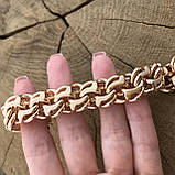 Срібний позолочений браслет Московський Бісмарк, фото 4
