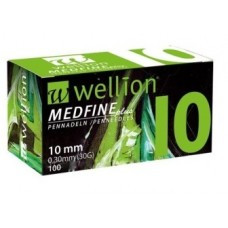 Голки Wellion (Велліон) 30G для шприц-ручок 10 мм Wellion, 100 шт.