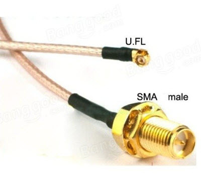 Перехідник uFL на SMA
