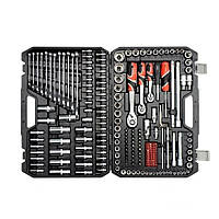 Професійний набір інструментів 1/4, 3/8, 1/2 216 елементів Yato (YT-38841)