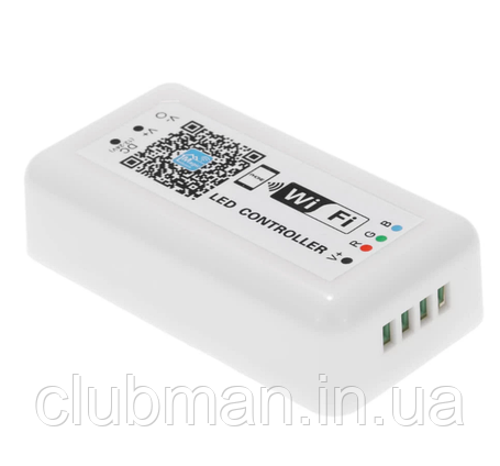 Контролер RGB WI-FI для світлодіодної стрічки, фото 1