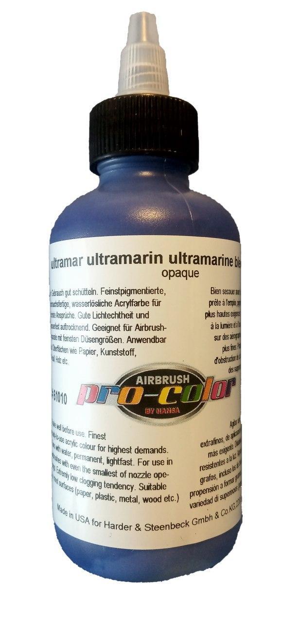 Pro-color 61010 opaque ultramarin (ультрамарин), 125 мл