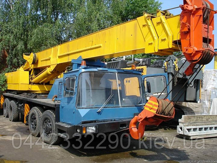 Вуслуги автокрана 40 тонн (КС 6471 Январець)
