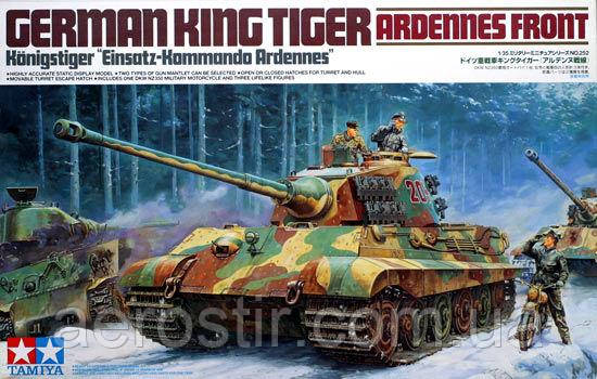 King Tiger Ardennes Front. 1/35 Tamiya 35252, фото 1