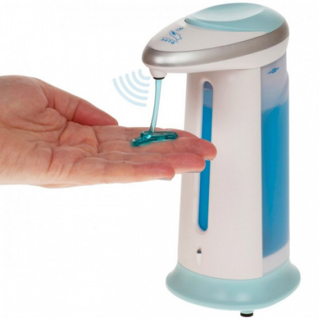 Мильниця з дозатором сенсорна Automatic Soap & Sanitizer Dispenser