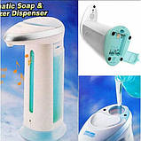 Мильниця з дозатором сенсорна Automatic Soap & Sanitizer Dispenser, фото 6