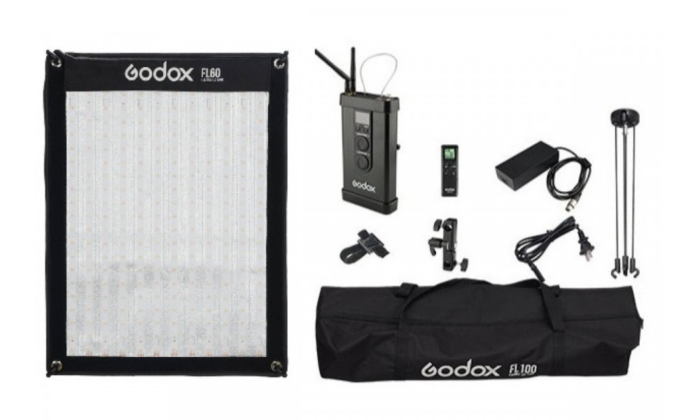Гнучке світлодіодне світло Godox FL60 (35х45см) (FL60)