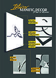 Картина на холсті  інтер'єрна абстрактна настінна арт панно Manific Decor "Dove of peace / Голуб миру", фото 8