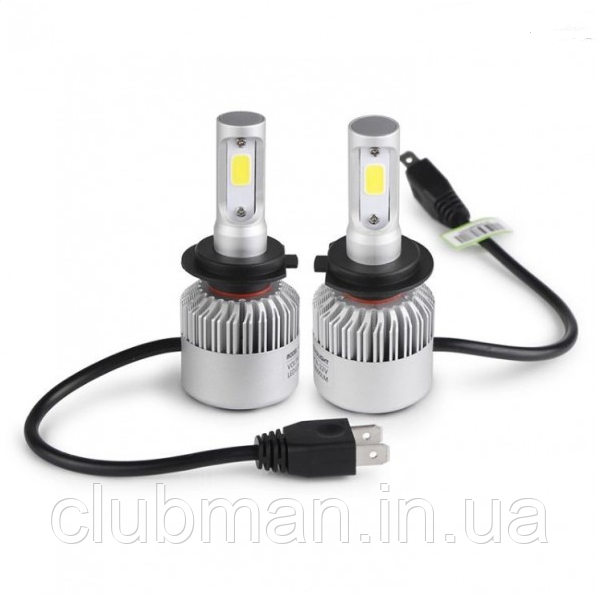 LED лампа cob H1,H4,H7,H8,H11