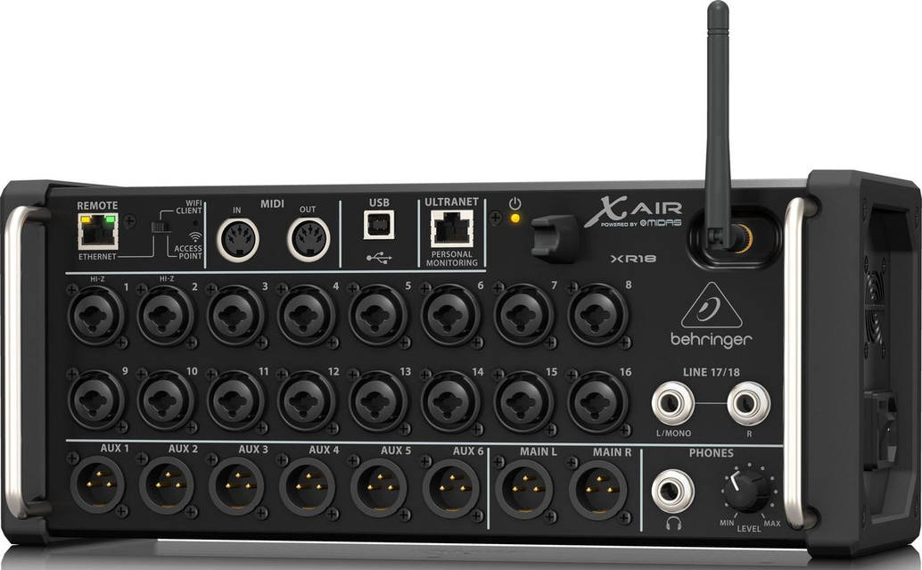 ᐉ Замовити Цифровий мікшерний пульт Behringer X-Air XR18 за