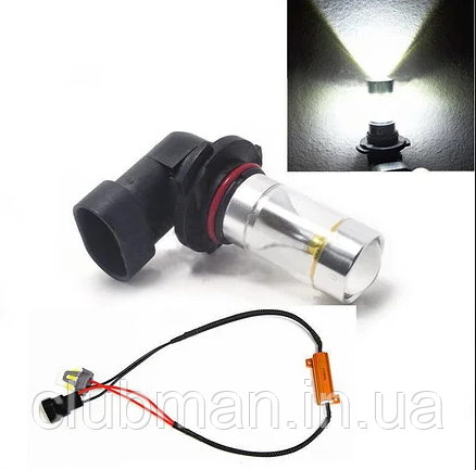 LED комплект ламп для ПТФ з обманкою H8, H11,HB4