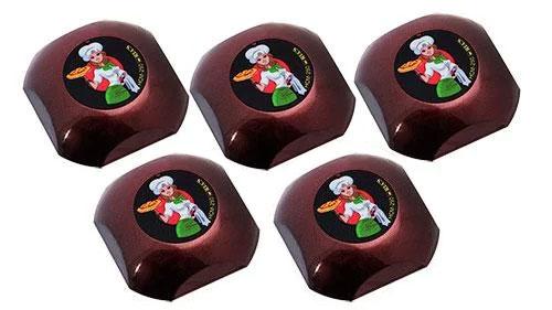 Фото: кнопки виклику офіціанта HCM-250 Girl - 5 штук - комплект системи виклику RECS №198