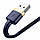 Кабель Baseus Cafule Cable USB Lightning 1м, Gold+Blue (CALKLF-BV3), фото 3