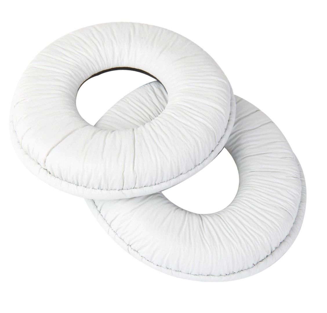 Амбушури для навушників Sony MDR-ZX110 MDR-ZX100 MDR-ZX300 V150A MDR-V300 Колір Білий White, фото 1