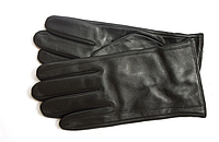 Мужские кожаные перчатки Shust Генри черные
