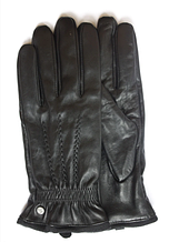 Чоловічі шкіряні рукавички Shust Клаус чорні