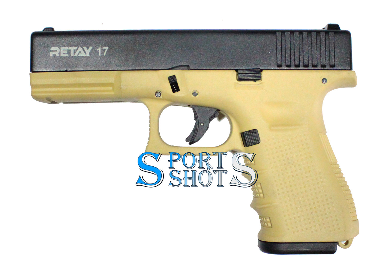 Стартовий пістолет Retay G 17 desert (Glock 17)