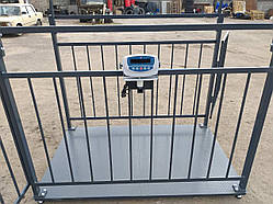 Ваги для корів, бичків 1.25х2м ВТП-Ж-2000