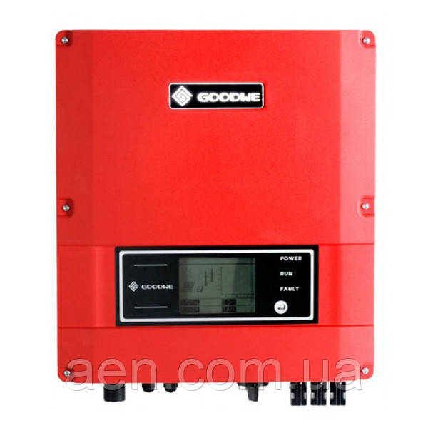 Сонячний мережевий інвертор Goodwe GW5000D-NS (+DC-SWITCH/WIFI) (5 кВт, 1 фаза, 2 MPPT)