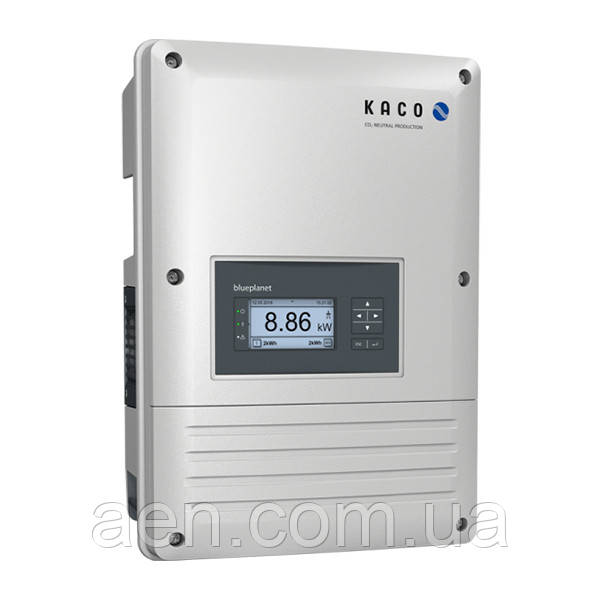 Сонячний мережевий інвертор Kaco BLUEPLANET 6.5 TL3 M2 INT (6,5 кВт, 3 фази, 2 MPPT)