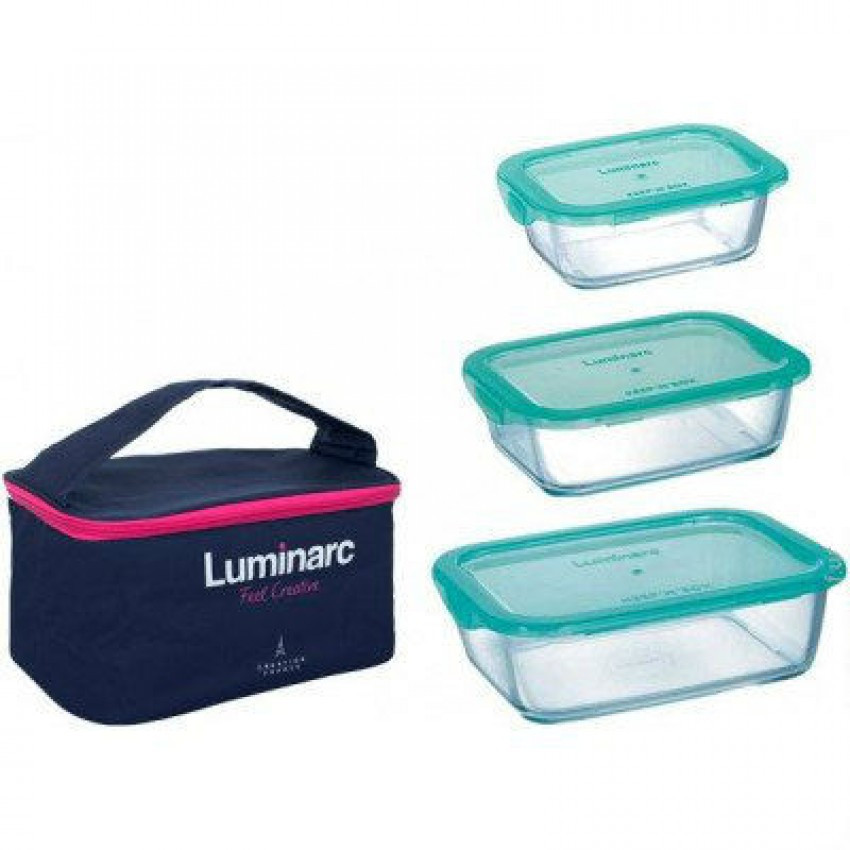 Набір контейнерів із сумкою LUMINARC KEEP'N BOX 3 шт 6634