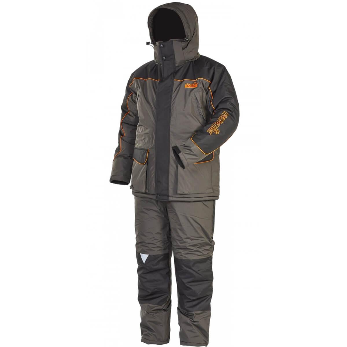 Зимний мембранный костюм Norfin ATLANTIS+ -45°/ 6000мм Серый р. S (448001-S)
