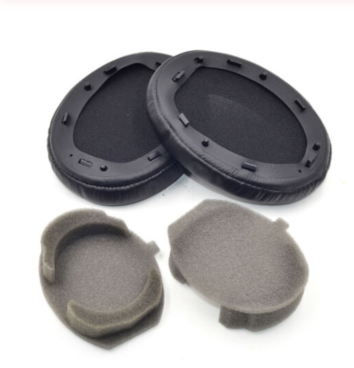 Оригінальні амбушури для навушників Sony WH-1000XM3 Колір Чорний Black, фото 1