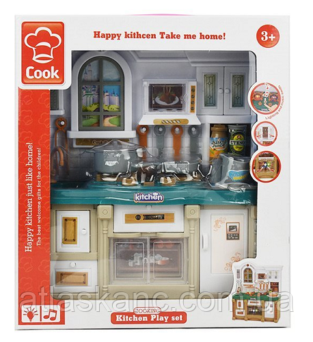 Дитяча Кухня "Cook" середнє світло та звук 3022, фото 1