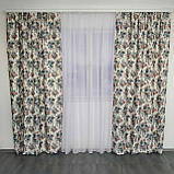 Комплект штор із тюлем Прованс "Provance" (компаньйони) Тканина: Штори — атлас, Тюль — батист, фото 4