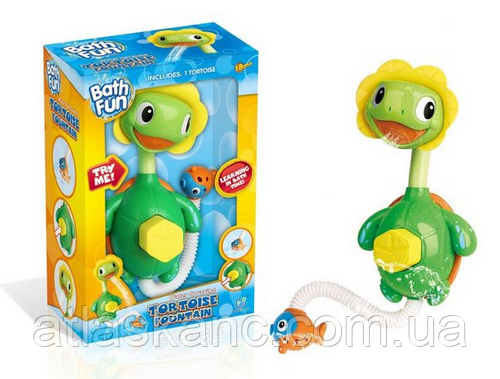 Іграшка для ванної Bath Fun "Черепашка" 9910 у коробці, фото 1