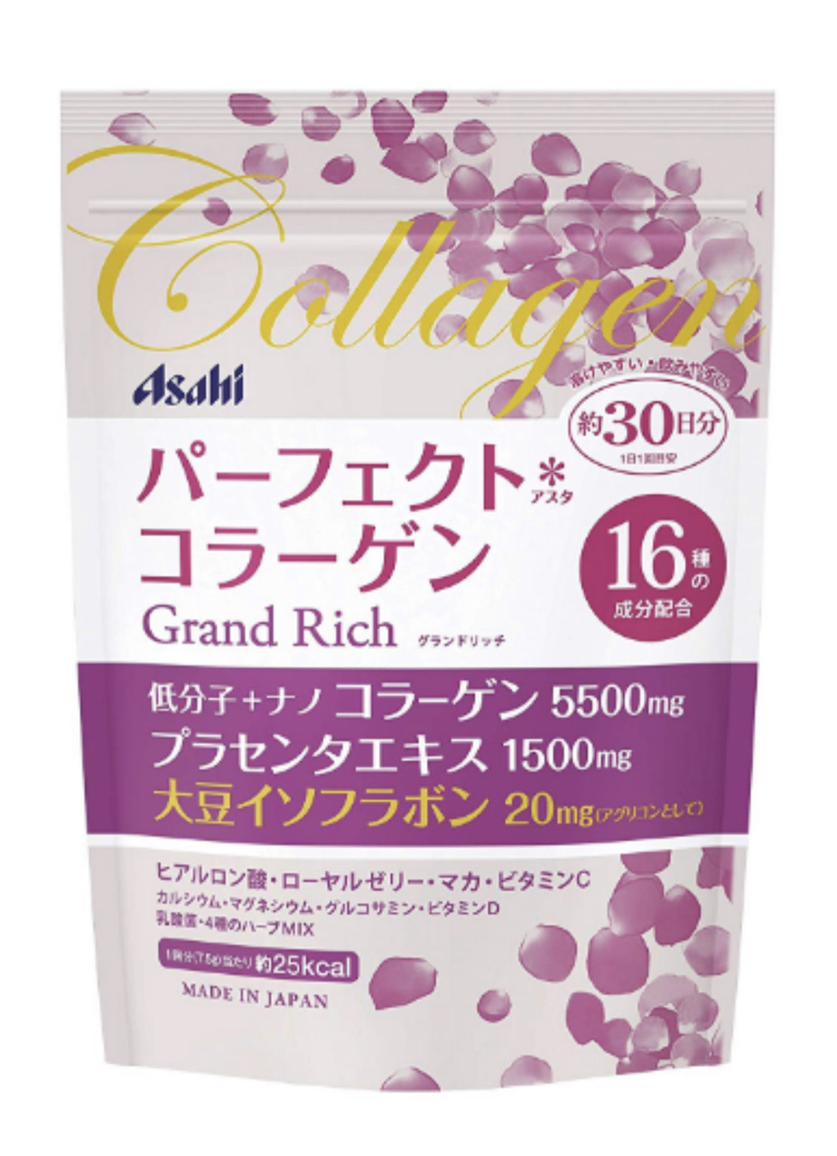 Коллаген порошковый ASAHI Perfect Asta Collagen Powder Grand Rich, 228 ...