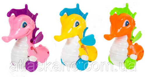 Іграшка заводний Морський коник Мікс J918, фото 1