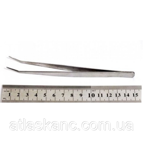 Пинцет изогнутый 14,5 см TWE7, фото 1
