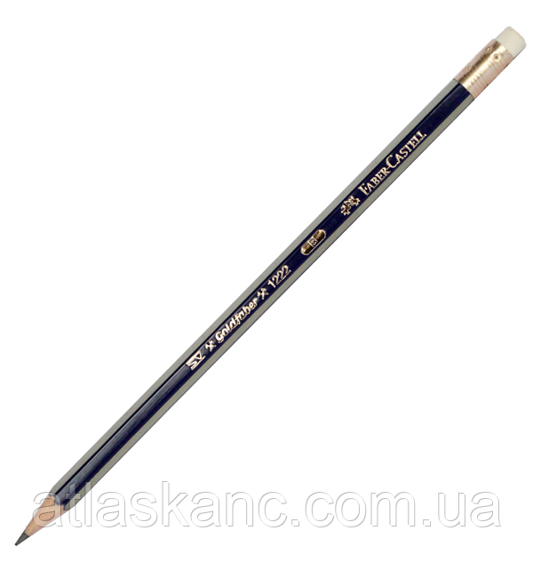 Олівець графітний Faber Castell GoldFaber В з гумкою 116801