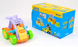 Машинка Wader навантажувач мікс 54061