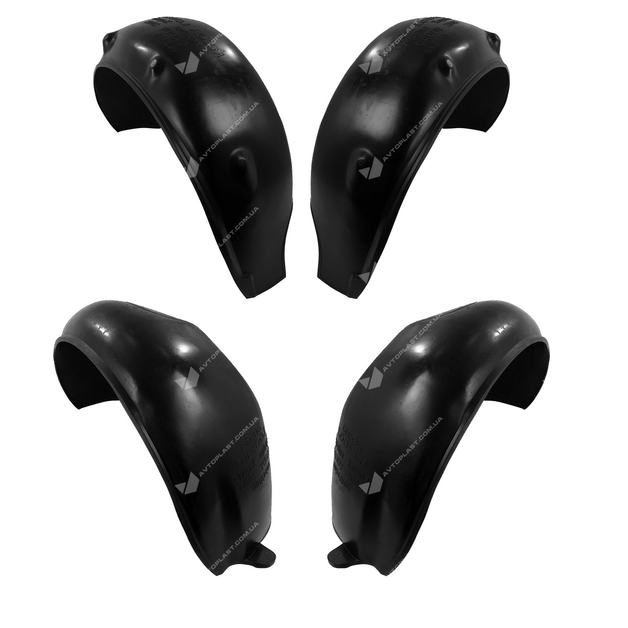 Підкрилки VOLKSWAGEN Caddy c 2004 (перед.+зад.)