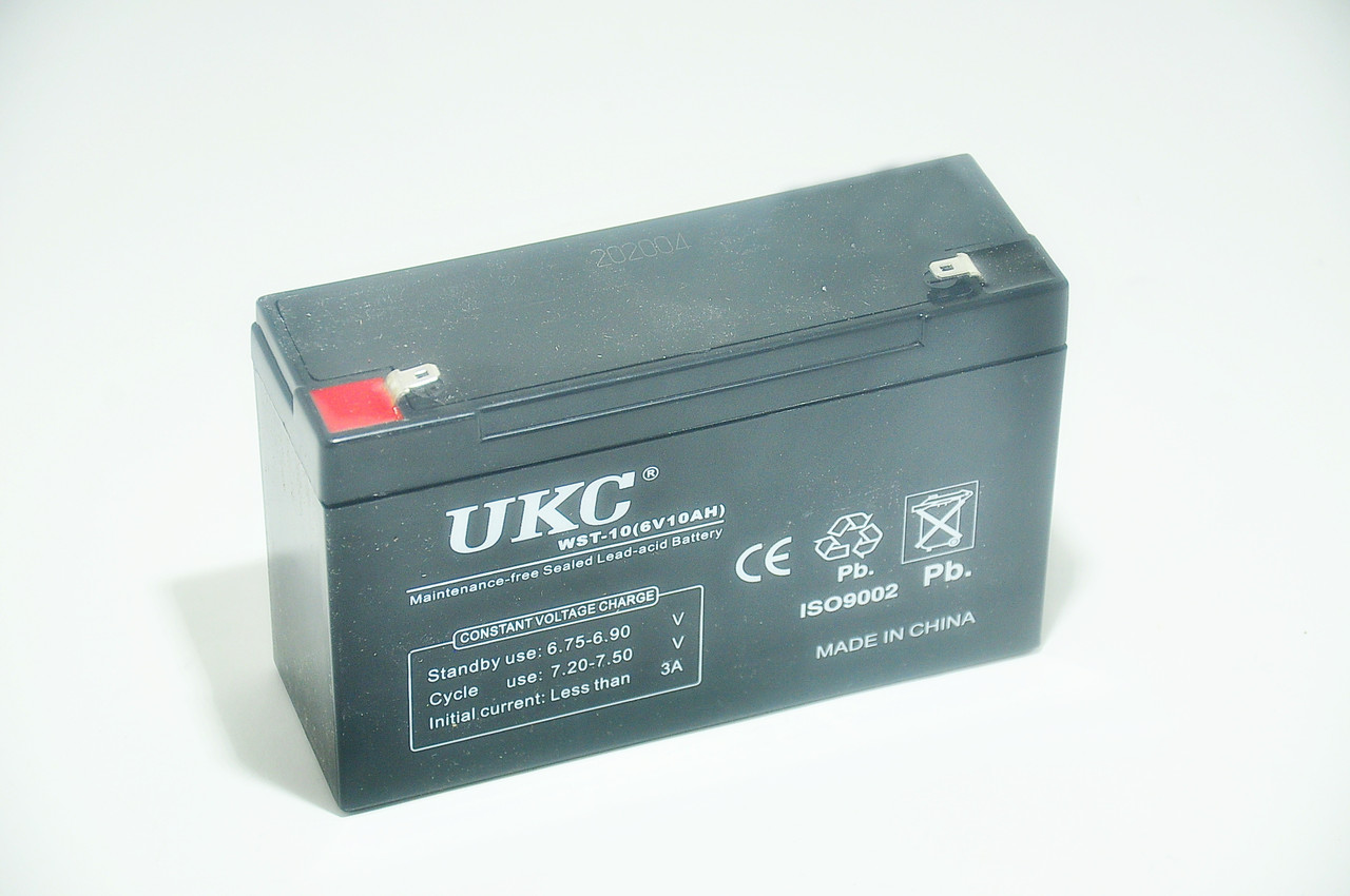 Акумулятор UKC 6V 10A аккумуляторная батарея