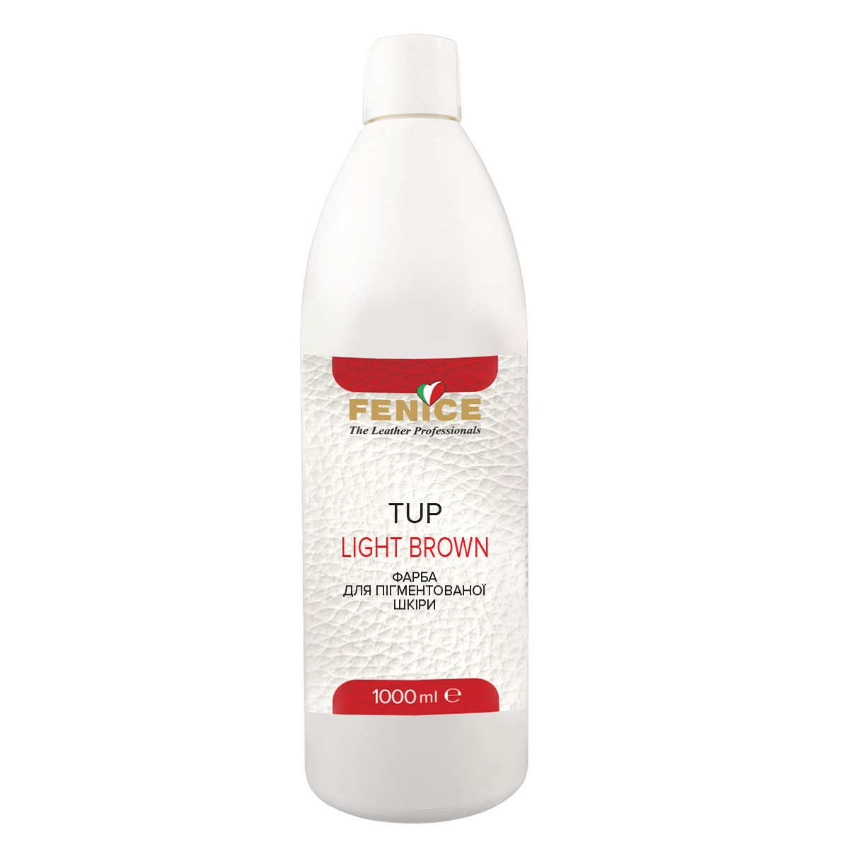 Фарба для шкіри Fenice TUP Light Brown, колір Світло-коричневий, 1L
