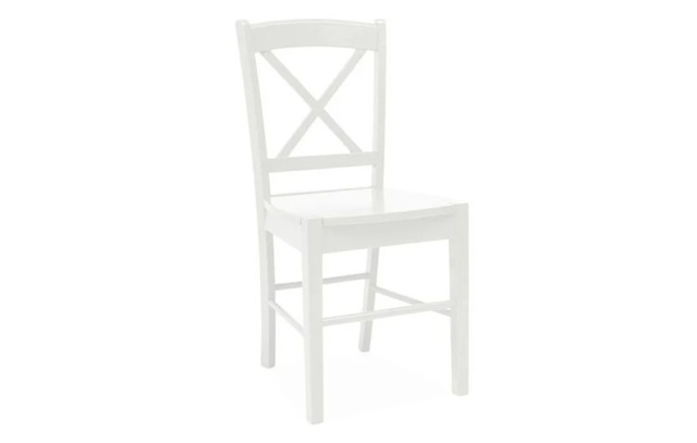 Білий дерев'яний стілець Сигнал CD-56 Польща Білий дерев'яний стілець Сигнал CD-56 Польща