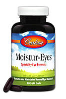 Комплекс для Поддержки Глаз, Moistur-Eyes, Carlson, 90 желатиновых капсул