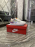 Жіночі кросівки Nike Air Force 1 Shadow Violet Pink, жіночі кросівки найк аір форс 1 шадоу, фото 7