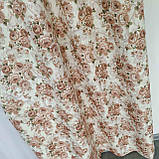 Готові штори з тюллю Прованс "Provance" (компаньйони) Тканина: Штори - атлас, Тюль - батист, фото 2