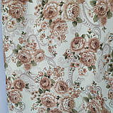 Готові штори з тюллю Прованс "Provance" (компаньйони) Тканина: Штори - атлас, Тюль - батист, фото 4