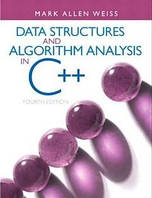 Data Structures & Algorithm Analysis in C++ 4th Edition, Mark A. Weiss