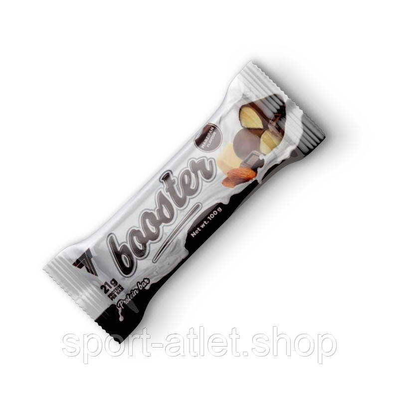 Батончик Trec Nutrition Booster Bar, 100 грамів Марципан
