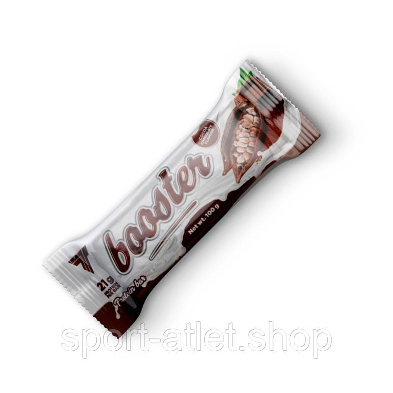 Батончик Trec Nutrition Booster Bar, 100 грамів Шоколад-као