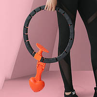 Масажний обруч для схуднення з лічильником Hula Hoop Хула хуп, фото 4