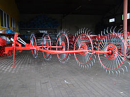 Граблі ворошки "Сонечко" для трактора 5 коліс, Україна