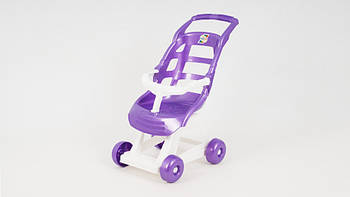 Коляска для ляльки 00147 пластикова (Фіолетовий)