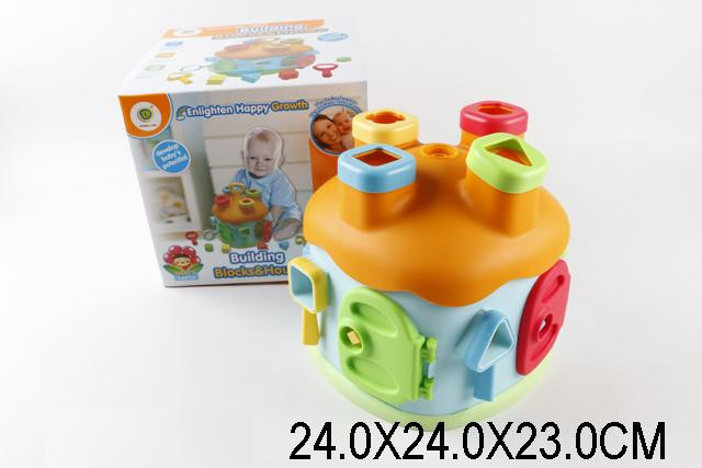 Дитячий будиночок логіки-сортер 209 (1433248) з ключами, фото 1